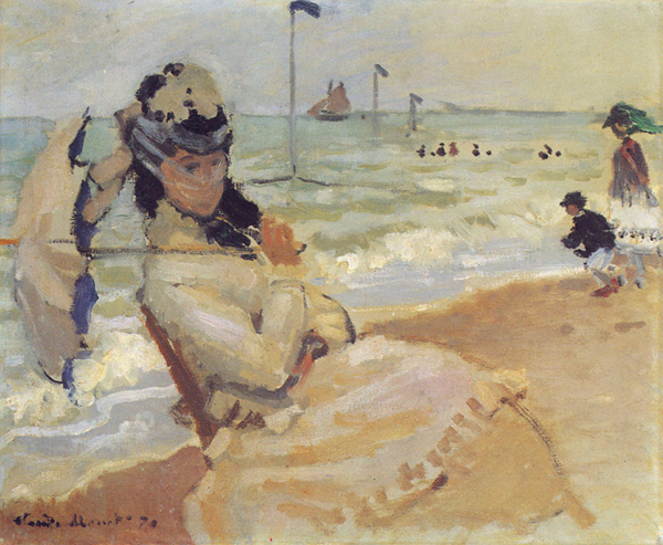 Camille on the Beach | Art Makes You Smart